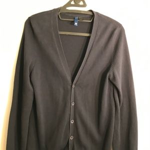 H&M Dark Navy Cardigan Size Small